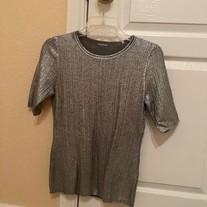 Elie taharie Silver blouse